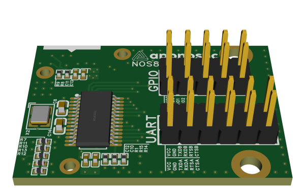 NOS8007 Dual UART Interface - Image 3